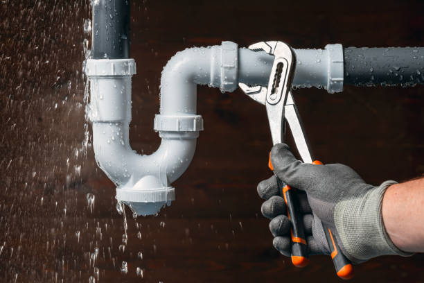 Professional Leak Detection technician working in White Pigeon, MI